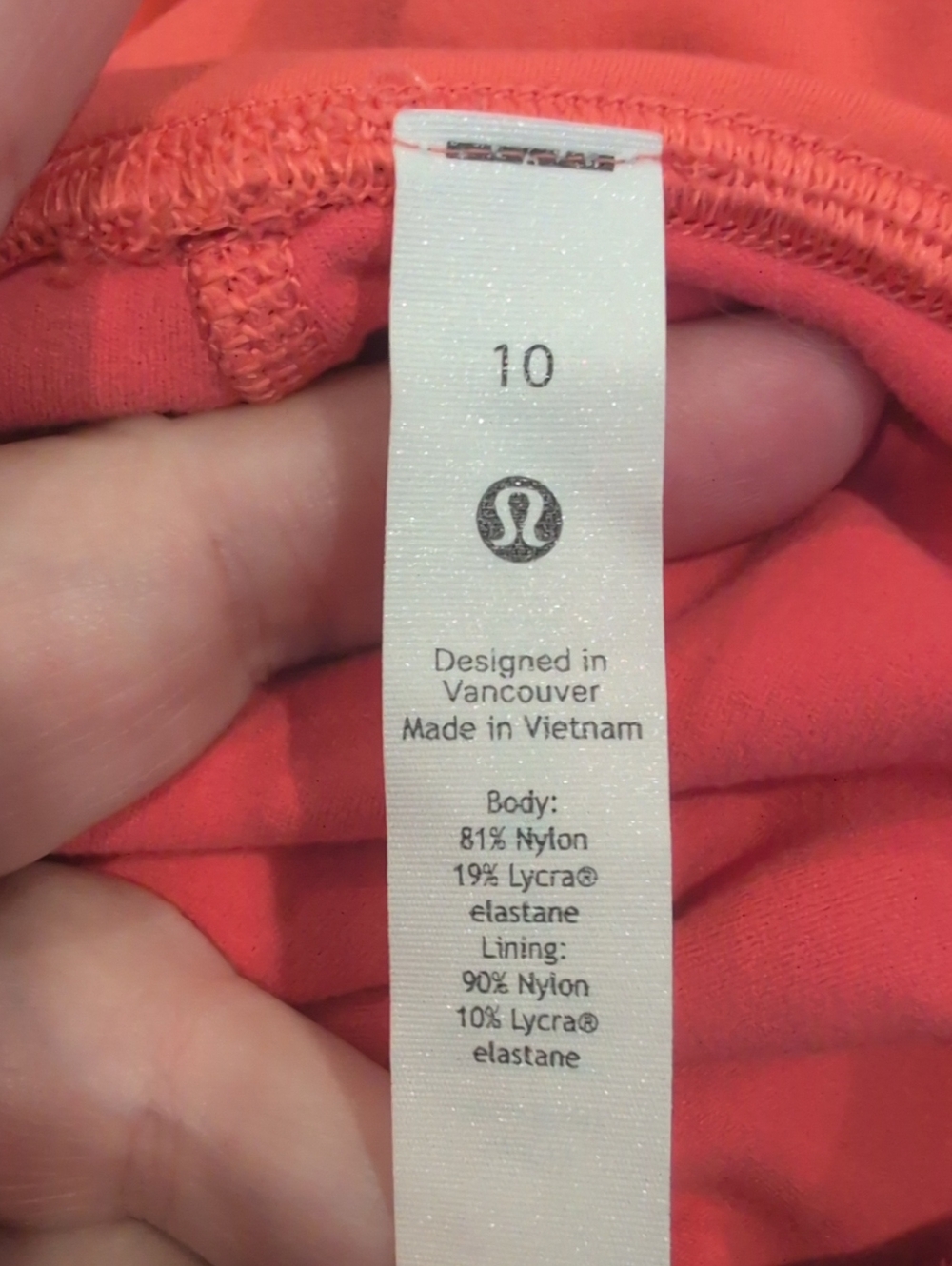 Lululemon Align High-Rise Crop with Pockets 23" Pale Raspberry Double Lined - Picture 6 of 9